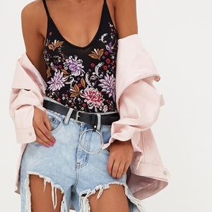 Floral bodysuit